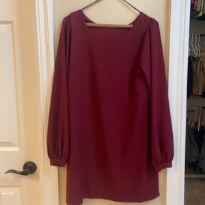 Maroon Lulus Dress